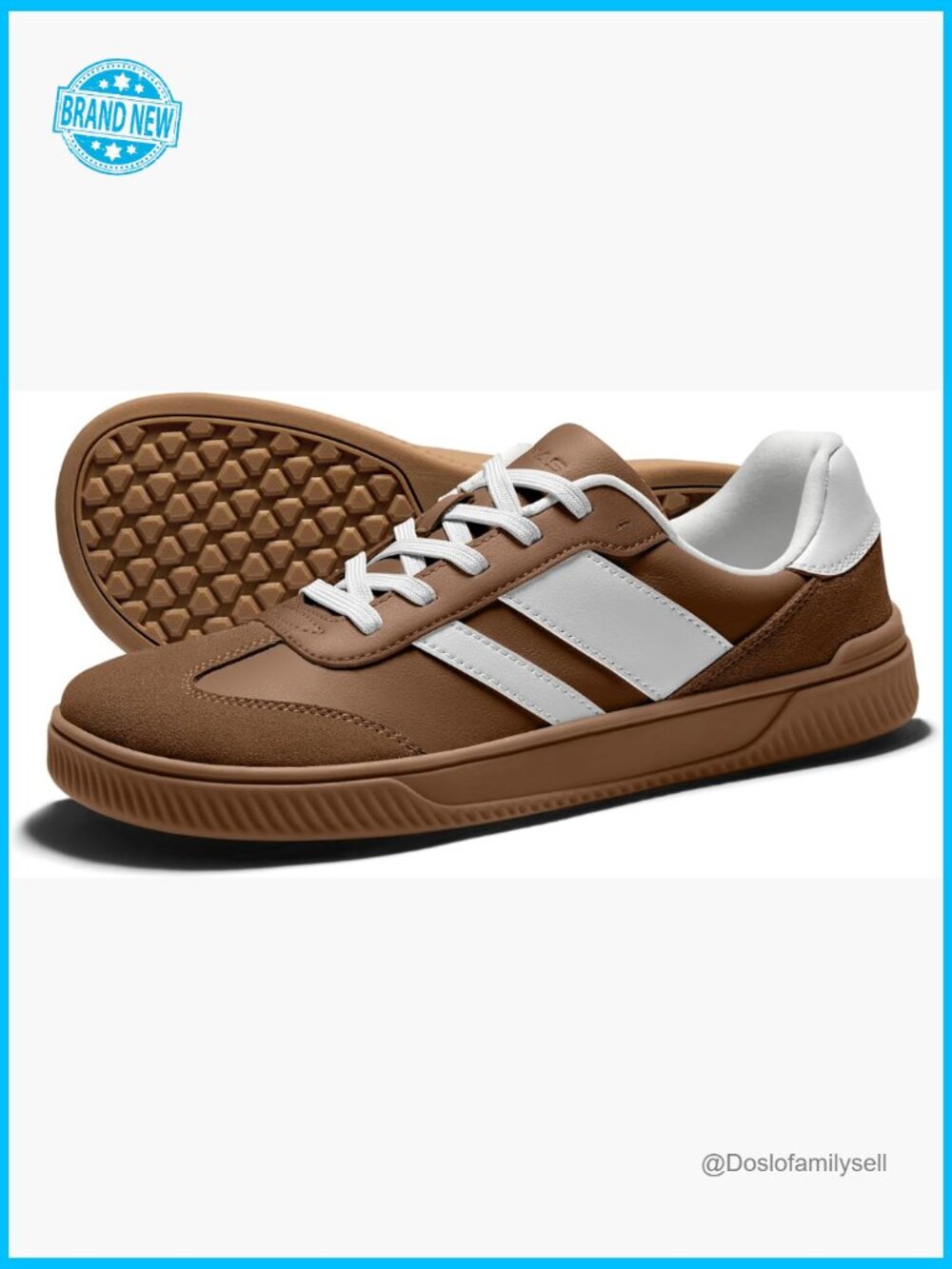 Vegan Leather Minimalist Sneakers Wide Toe Box Zero Drop Casual Walking Shoes
